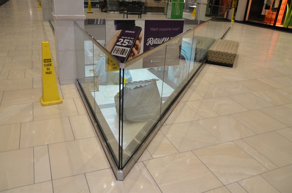 Angle Railing Section Clean Design