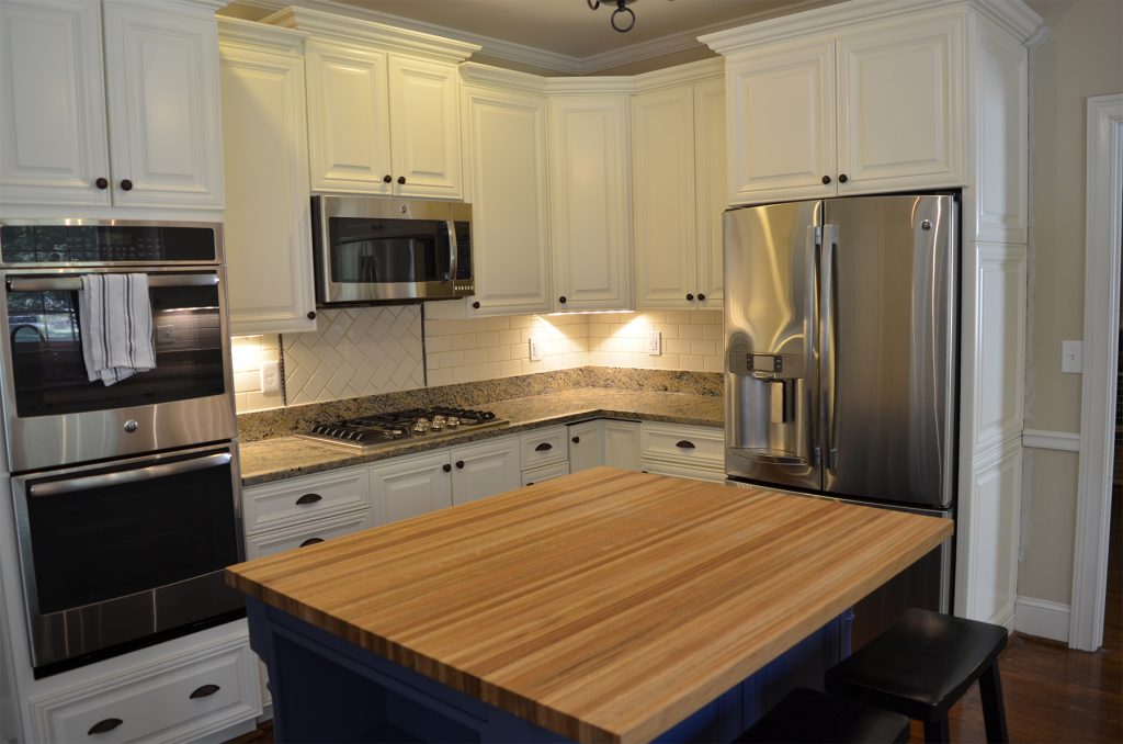 Complete Kitchen Remodeling Butcher Counter Top