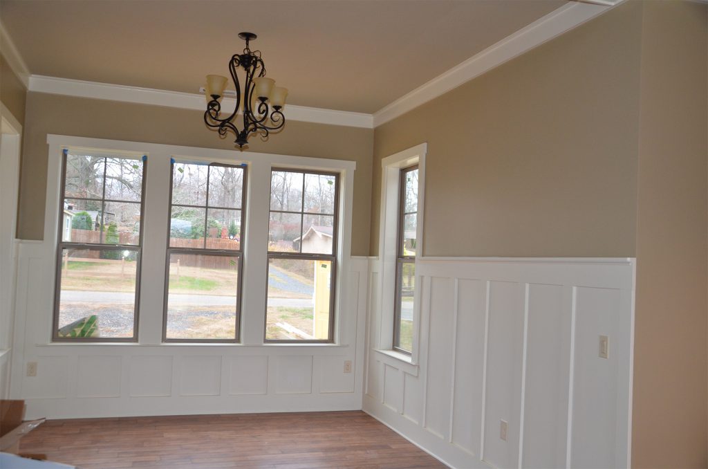 Wainscoting Dining Room Johns Creek.