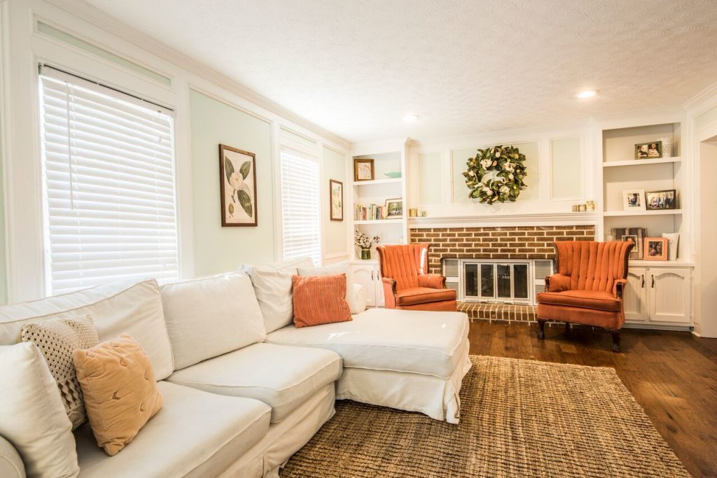 Stone Mountain Living Room Remodel