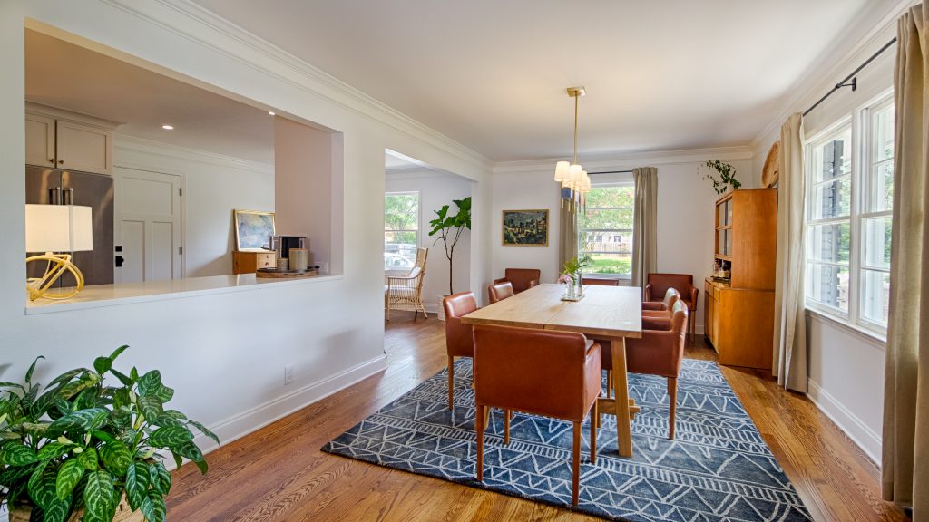 Whole Home Remodel for Dining Room from another angle