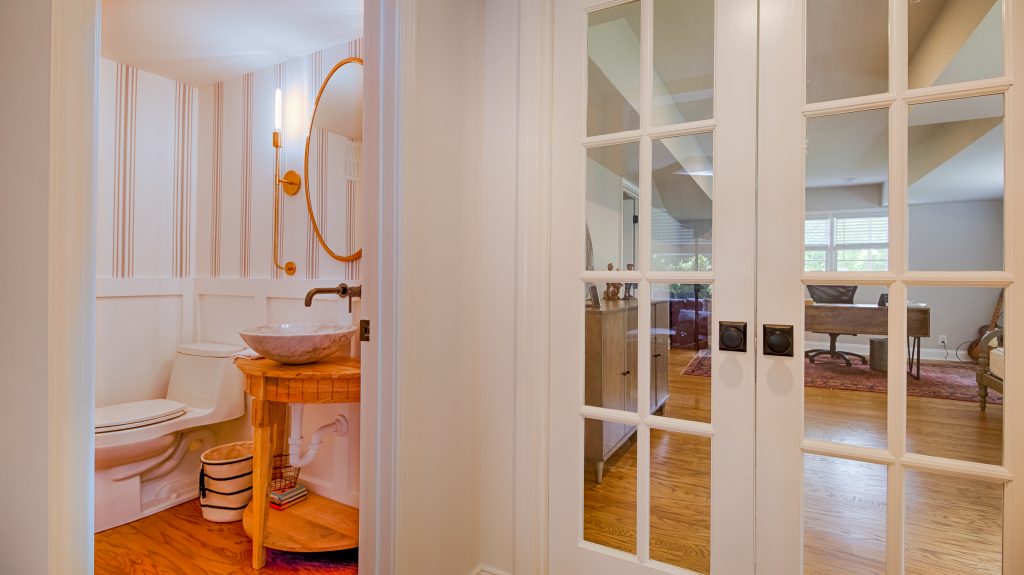 Whole Home Remodeling for Office and Powder Room