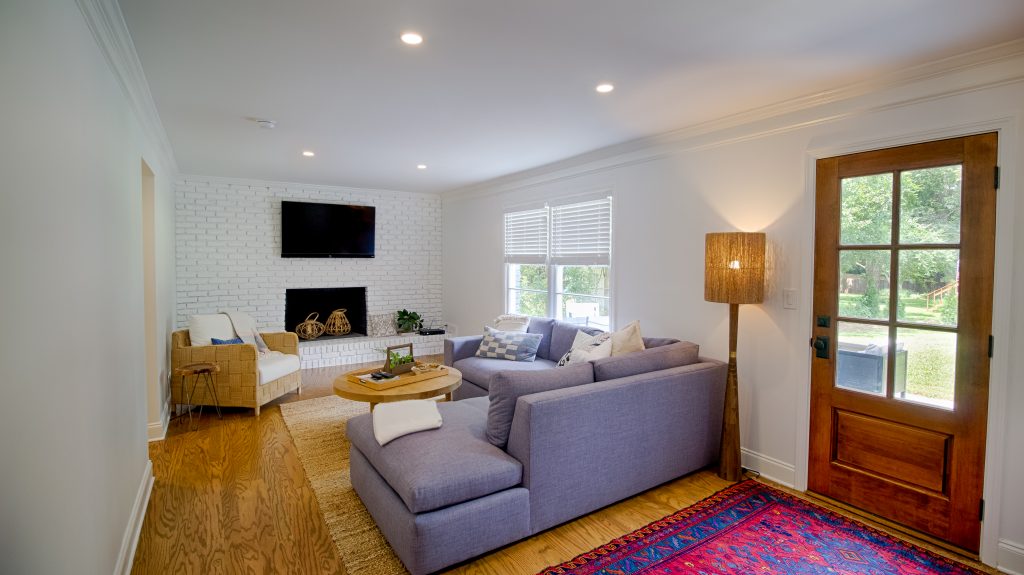 Whole Home Remodel Living Room